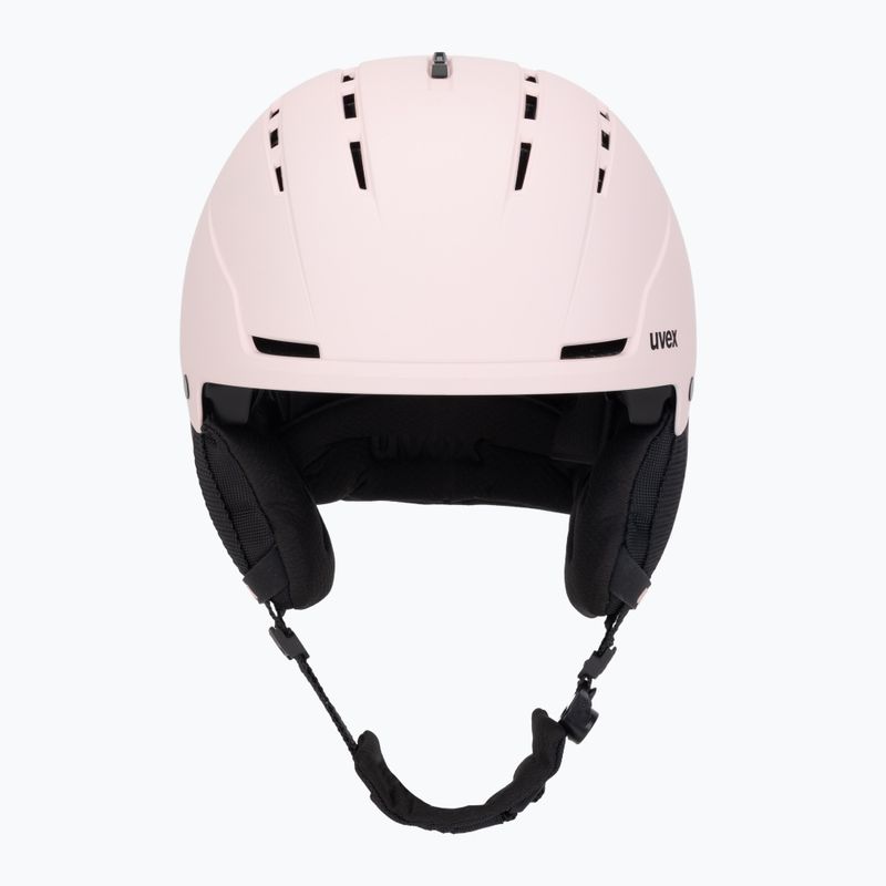 Skihelm UVEX Stance powder/plum matt 2