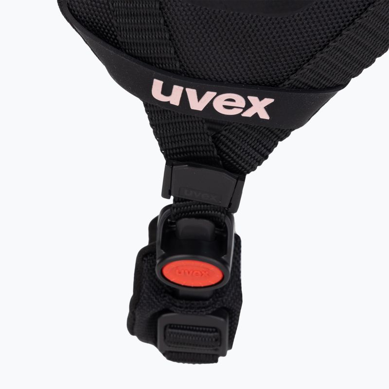 Skihelm UVEX Stance powder/plum matt 9