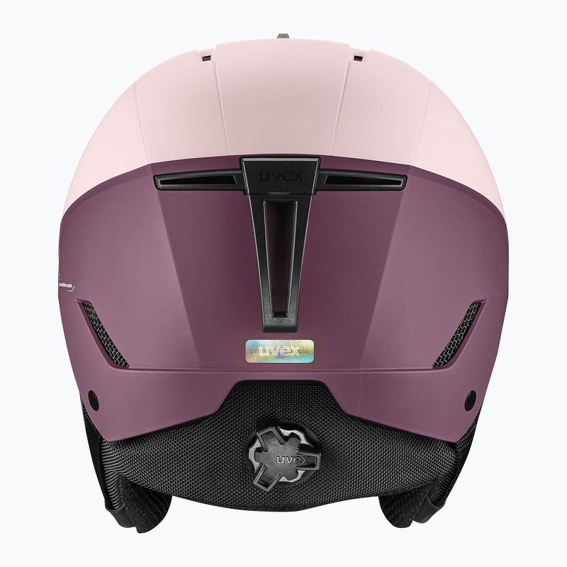 Skihelm UVEX Stance powder/plum matt 5