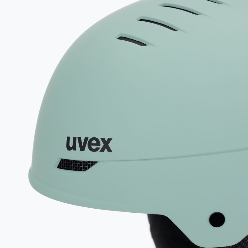 Skihelm UVEX Wanted oxid green matt 7