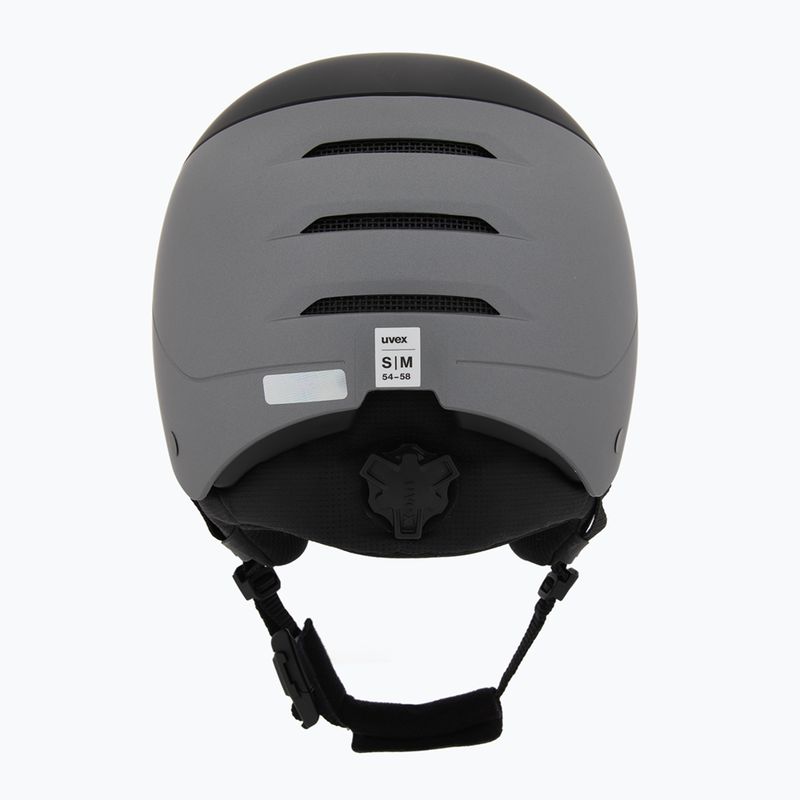 Skihelm UVEX Wanted Visor Pro V black/silver matt 4