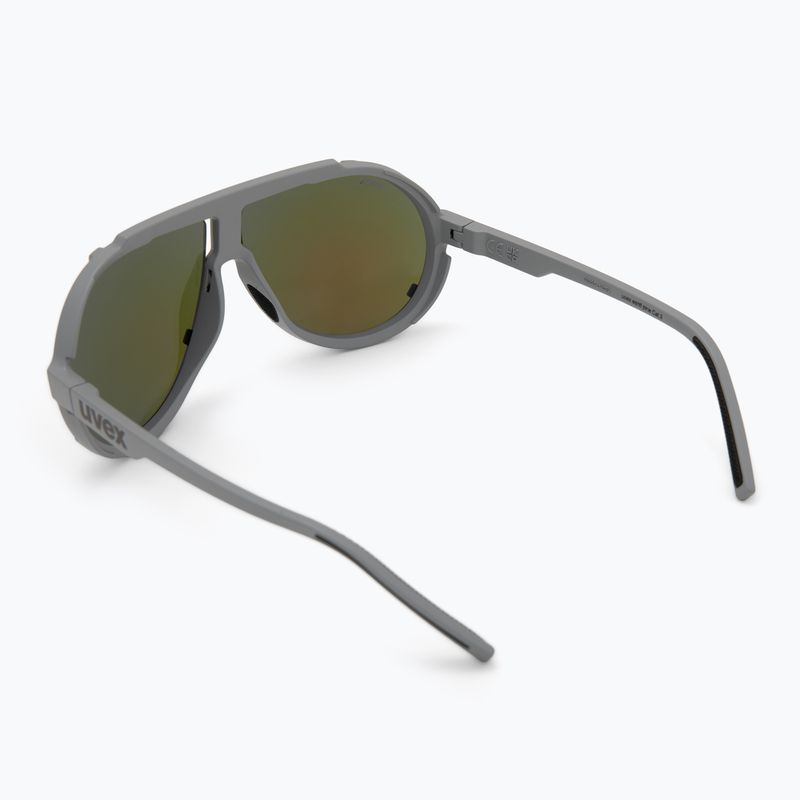 UVEX Sonnenbrille Esntl Pina grau matt/violett versilbert 2