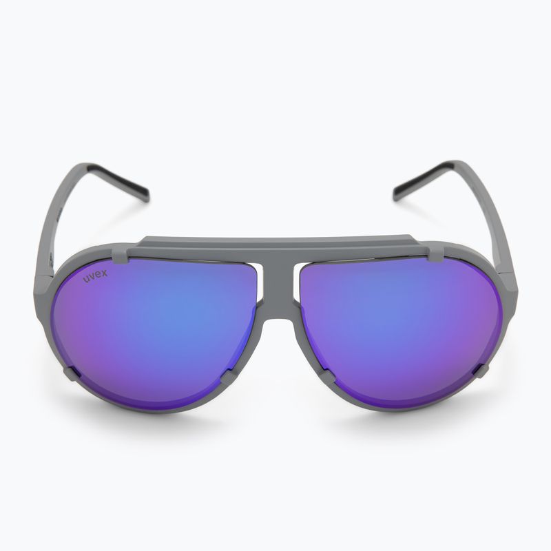 UVEX Sonnenbrille Esntl Pina grau matt/violett versilbert 3