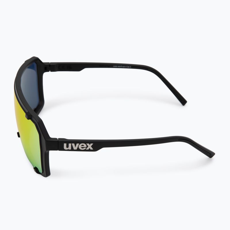 Sonnenbrille UVEX Esntl Epic black matt/mirror red 4