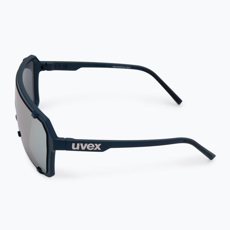 Sonnenbrille UVEX Esntl Epic blue matt/mirror silver 4