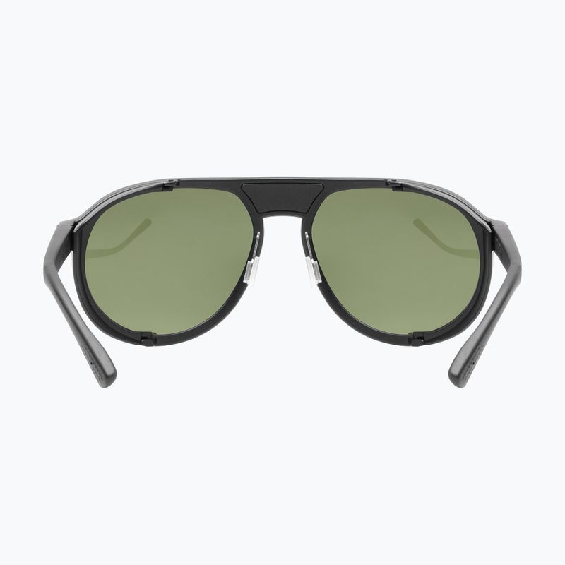 UVEX Sonnenbrille MTN Classic Pure schwarz matt/rot verspiegelt 3