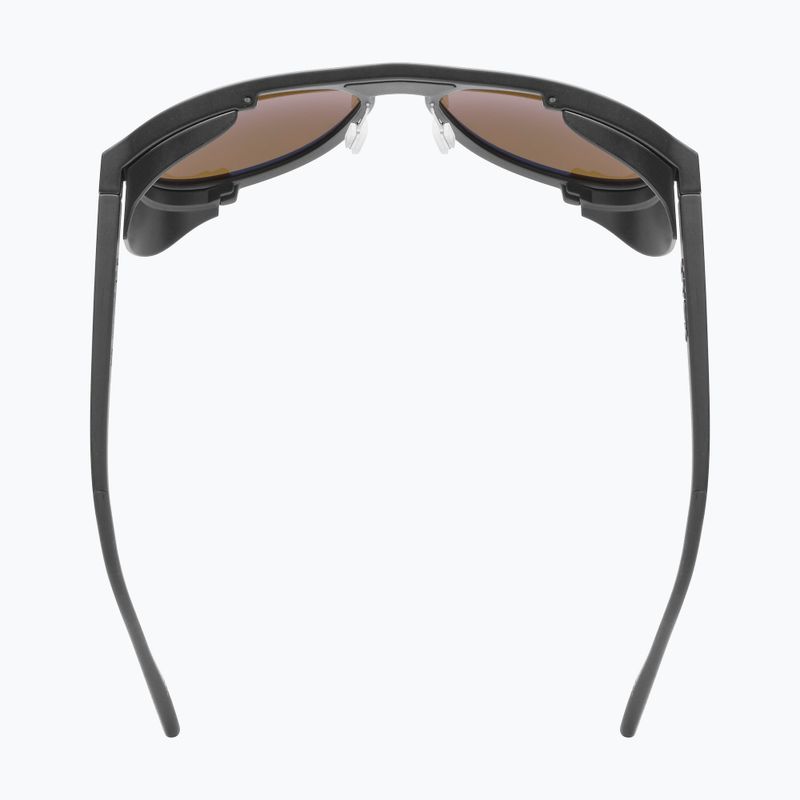 UVEX Sonnenbrille MTN Classic Pure schwarz matt/rot verspiegelt 4