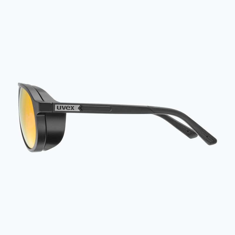 UVEX Sonnenbrille MTN Classic Pure schwarz matt/rot verspiegelt 5