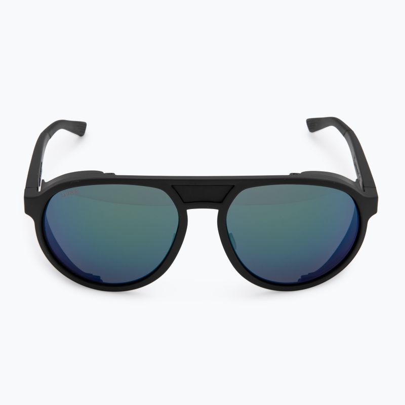UVEX Sonnenbrille MTN Classic Pure schwarz matt/grün verspiegelt 3