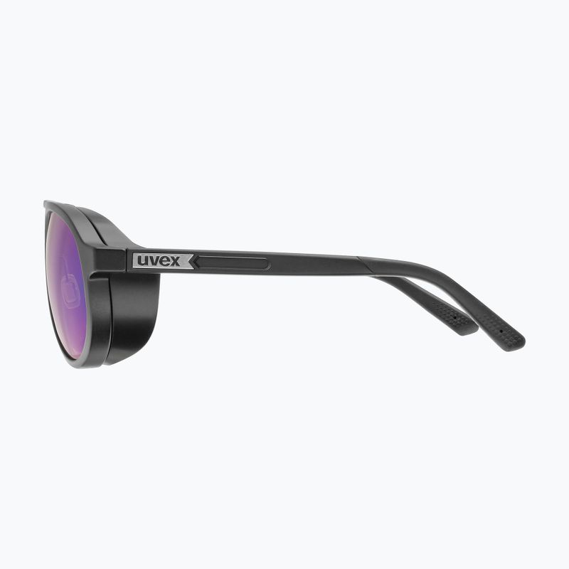 UVEX Sonnenbrille MTN Classic Pure schwarz matt/grün verspiegelt 5