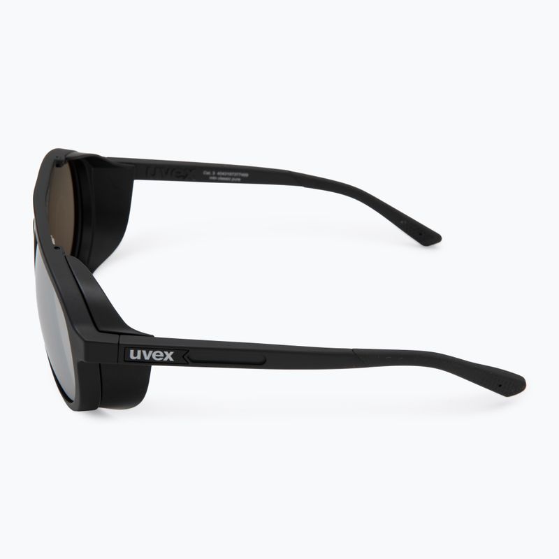 UVEX Sonnenbrille MTN Classic Pure schwarz matt/verspiegelt silber 4