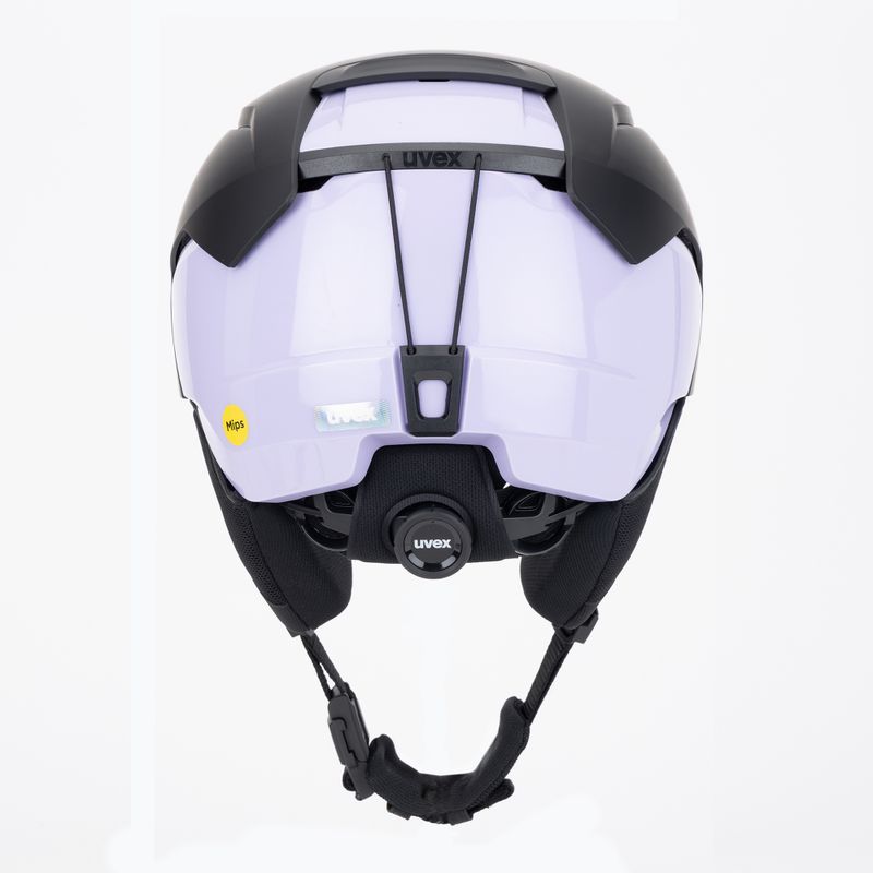 Skihelm UVEX Levitate MIPS black/lavender matt 4