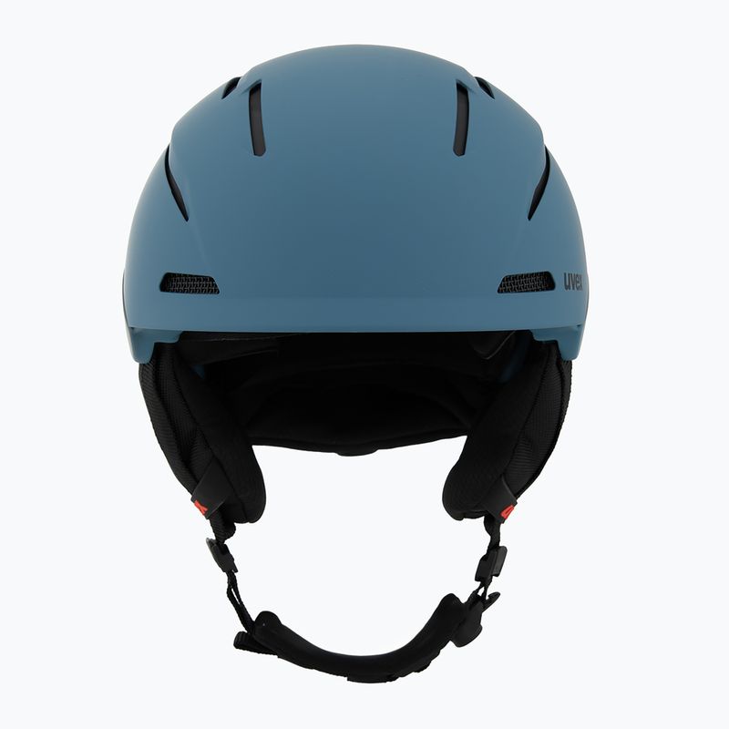 Skihelm UVEX Gravitate stone blue/grad black matt 2