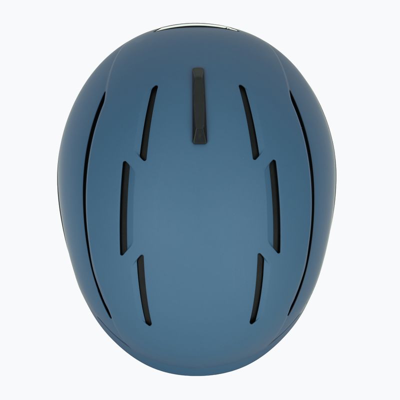 Skihelm UVEX Gravitate stone blue/grad black matt 6