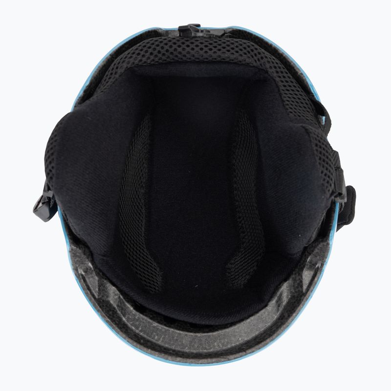 Skihelm Kinder UVEX Viti Pure azure shiny 5
