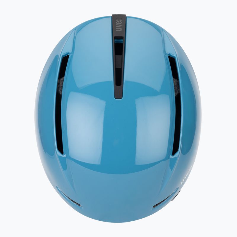 Skihelm Kinder UVEX Viti Pure azure shiny 6