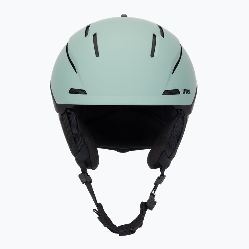 Skihelm UVEX Gravitate oxid green/black matt 2