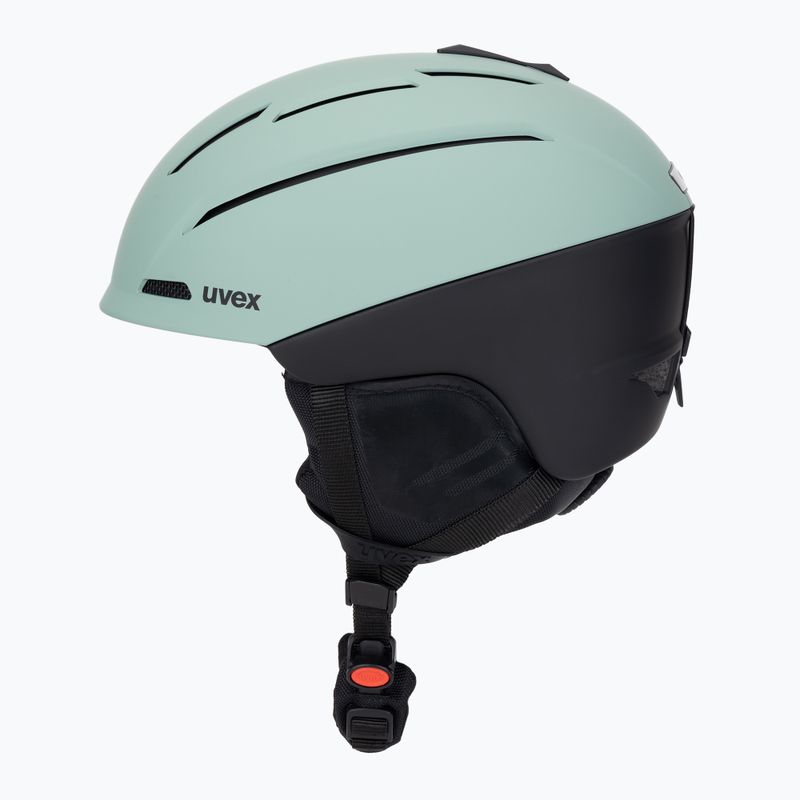 Skihelm UVEX Gravitate oxid green/black matt 3
