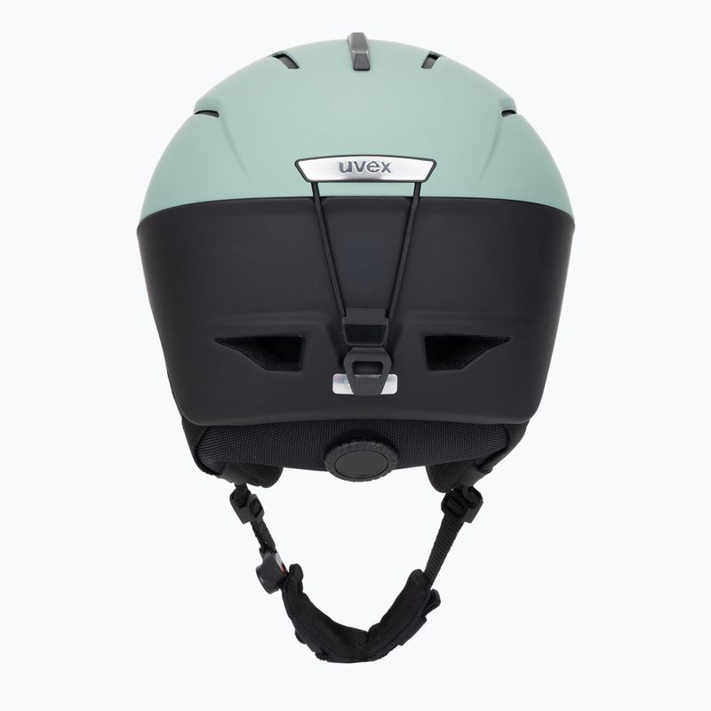 Skihelm UVEX Gravitate oxid green/black matt 4