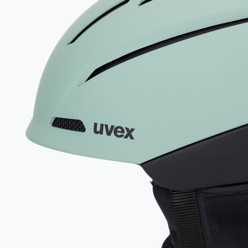 Skihelm UVEX Gravitate oxid green/black matt 7