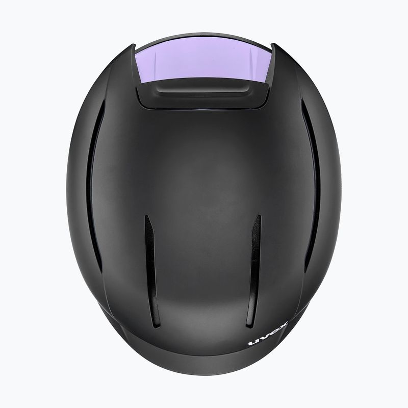 Skihelm UVEX Levitate MIPS black/lavender matt 5