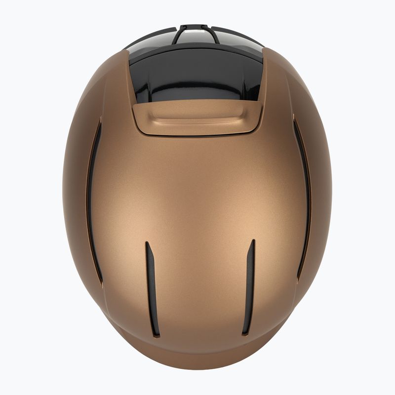 Skihelm UVEX Levitate MIPS brown/black matt 6