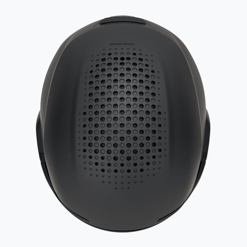 Kinder-Skihelm UVEX Viti Set + Skibrille Speedy Pro black matt/mirror green/yellow/clear 6