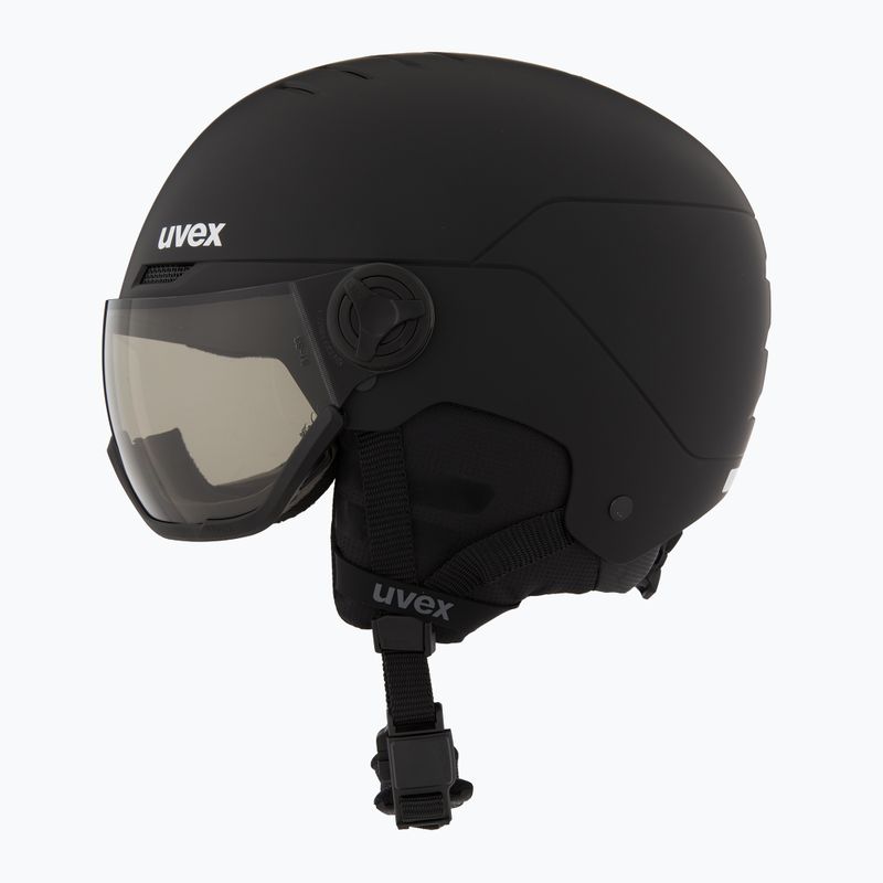 Skihelm UVEX Wanted Visor Pro V black matte 3