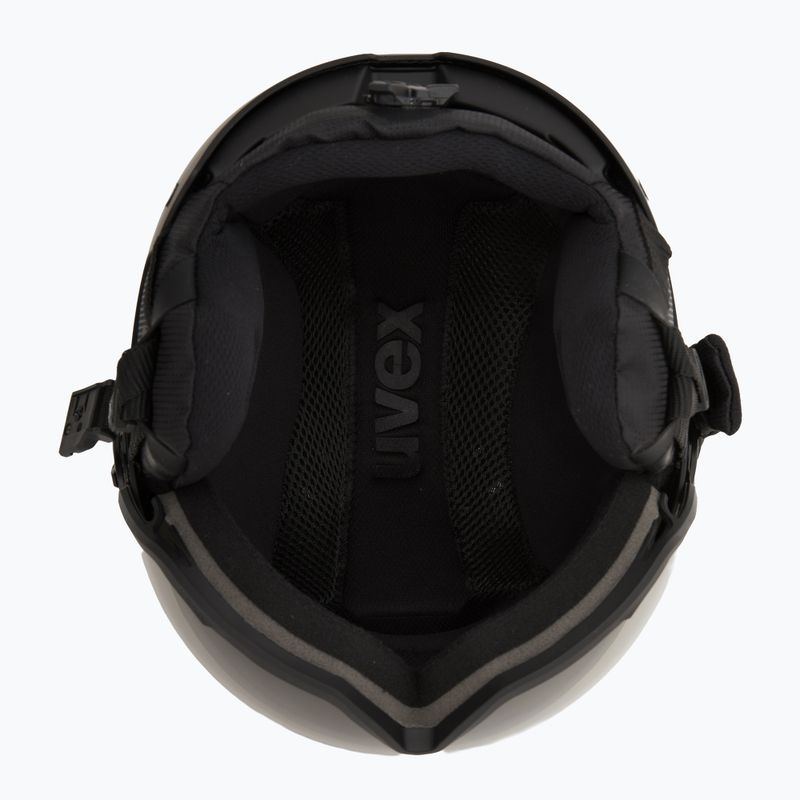 Skihelm UVEX Wanted Visor Pro V black matte 5