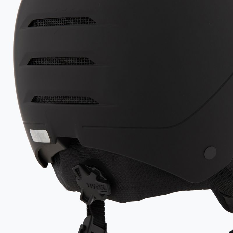 Skihelm UVEX Wanted Visor Pro V black matte 7
