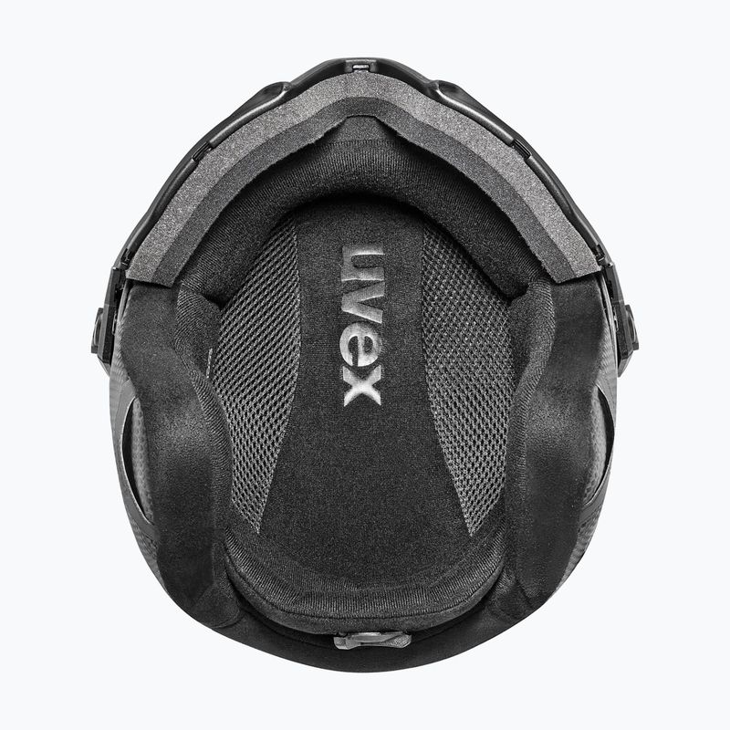 Skihelm UVEX Wanted Visor Pro V black matte 4
