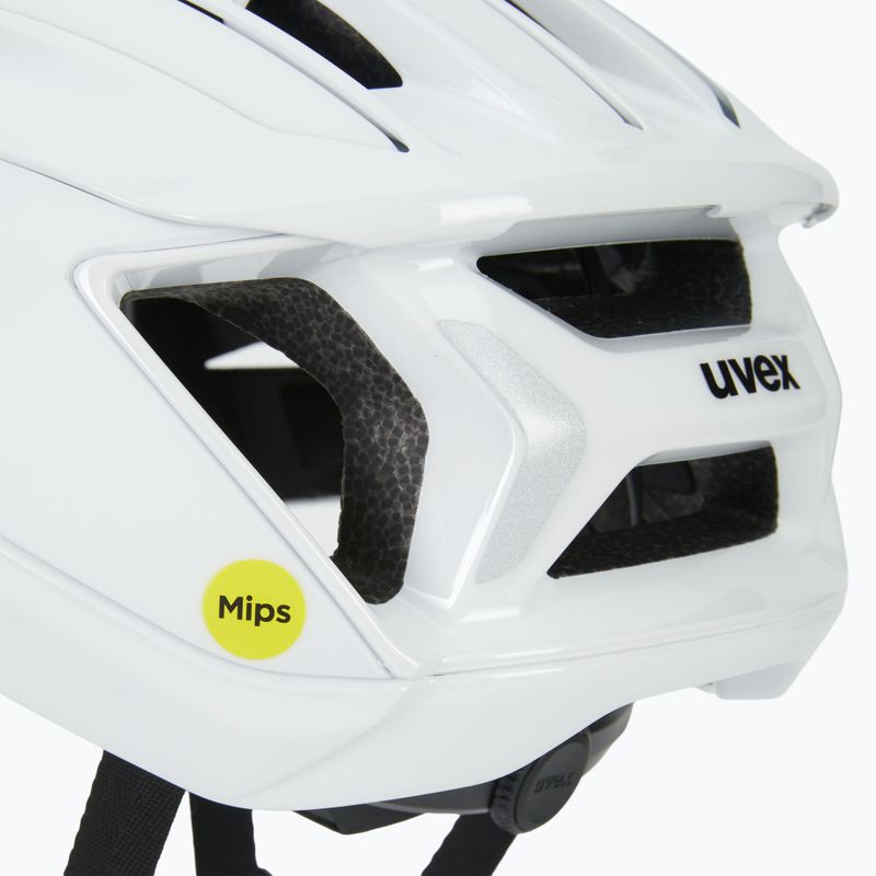 UVEX Surge Aero MIPS Fahrradhelm weiß matt 7