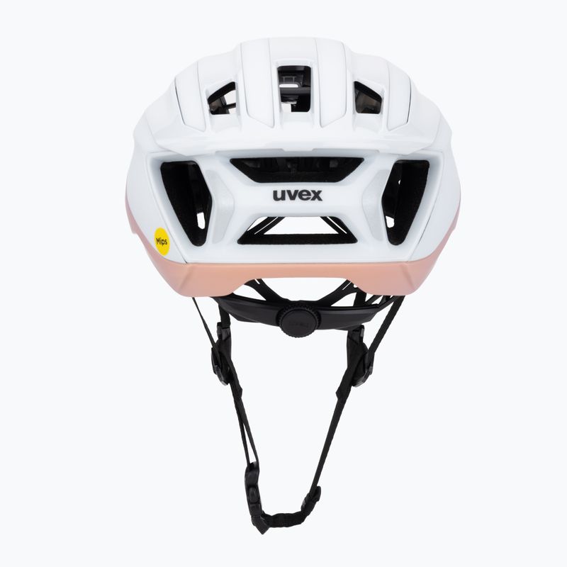 UVEX Surge Aero MIPS Fahrradhelm weiß/lila apricot matt 4