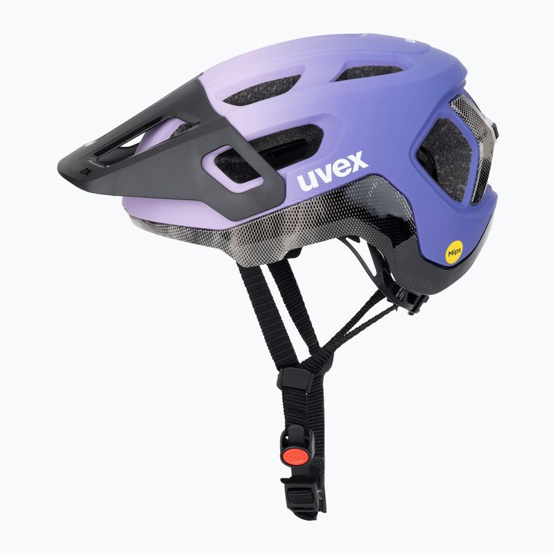 UVEX React MIPS Fahrradhelm lila/eiche matt 3
