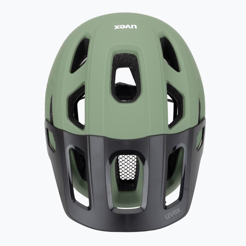 UVEX React MIPS Fahrradhelm moosgrün/schwarz matt 6