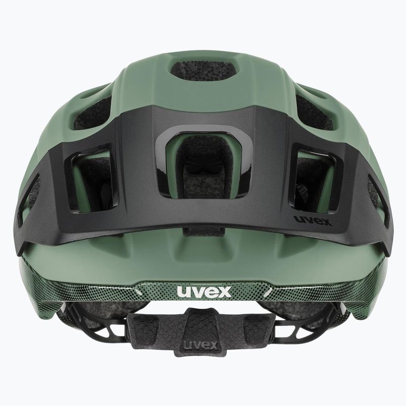 UVEX React MIPS Fahrradhelm moosgrün/schwarz matt 2