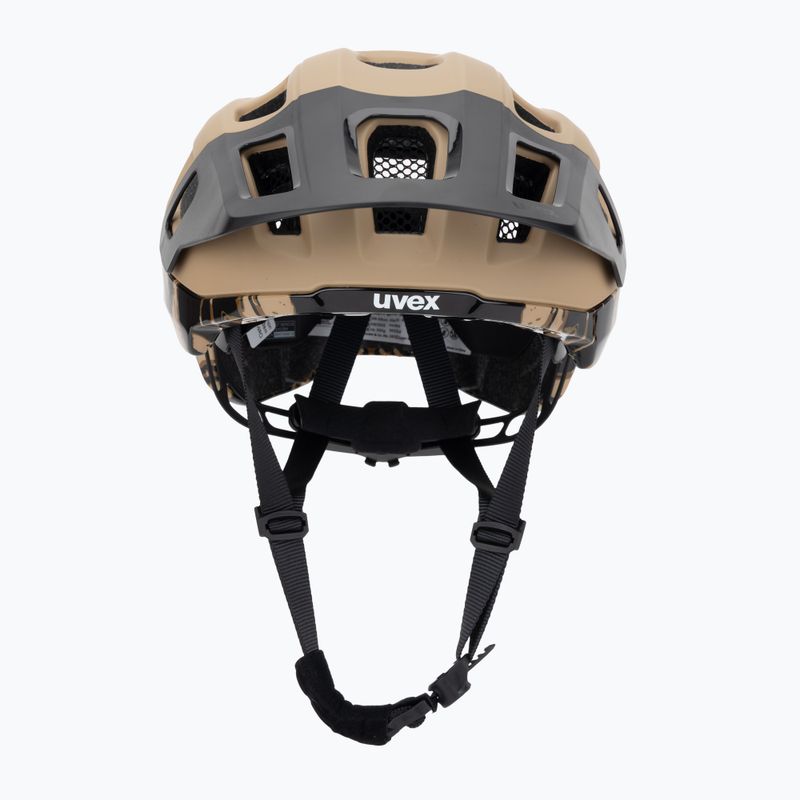 UVEX React MIPS Fahrradhelm desert/schwarz matt 2