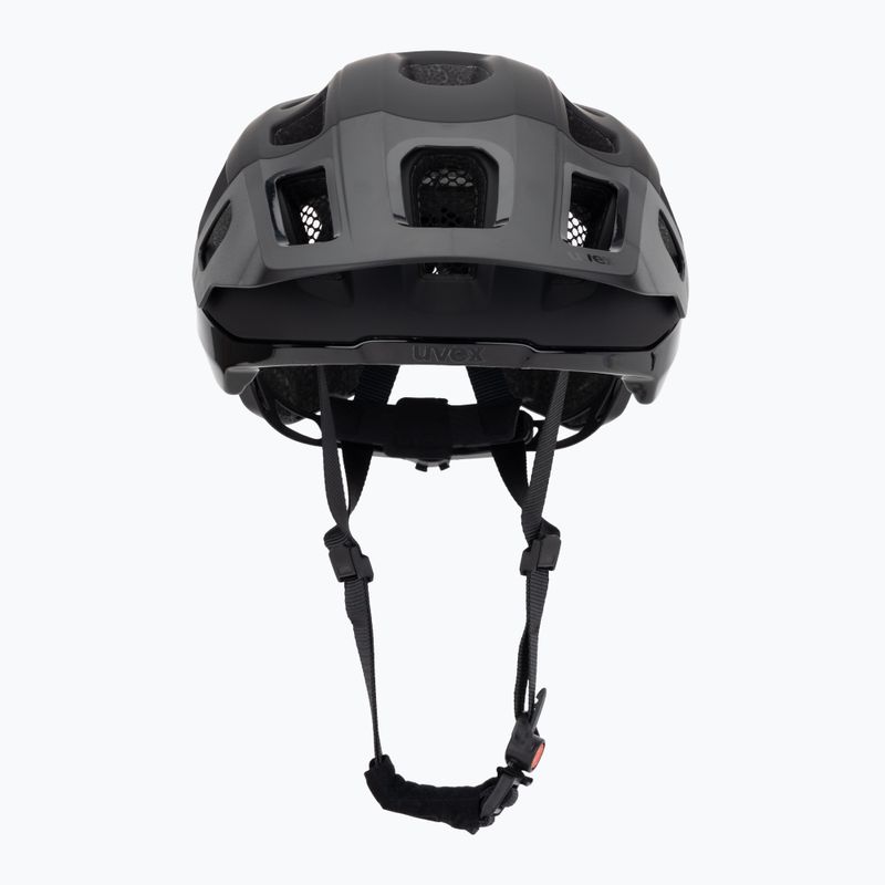 UVEX Fahrradhelm React schwarz matt 2