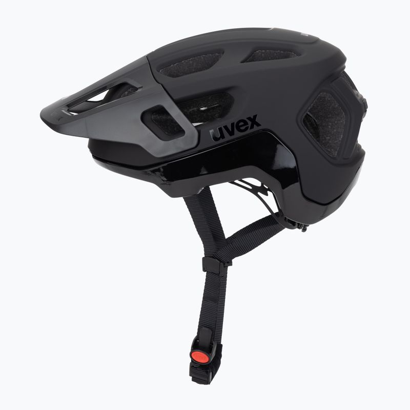 UVEX Fahrradhelm React schwarz matt 3