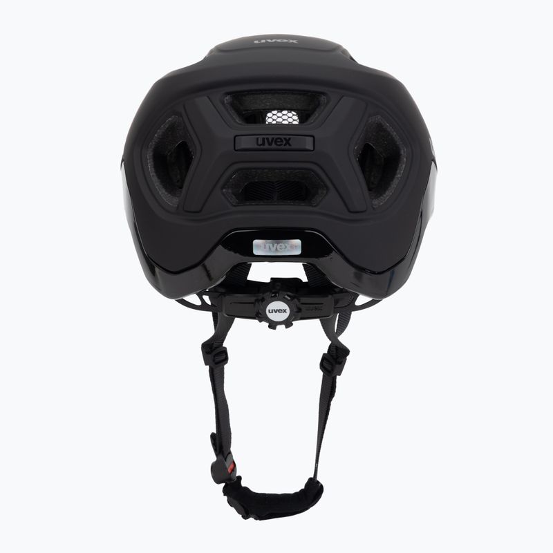 UVEX Fahrradhelm React schwarz matt 4