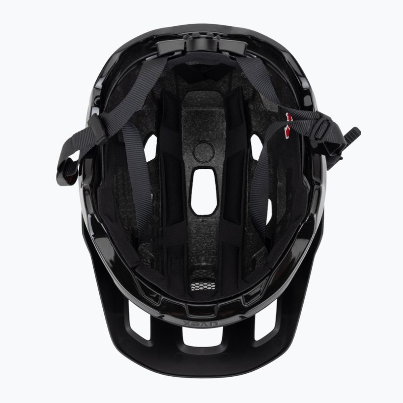 UVEX Fahrradhelm React schwarz matt 5
