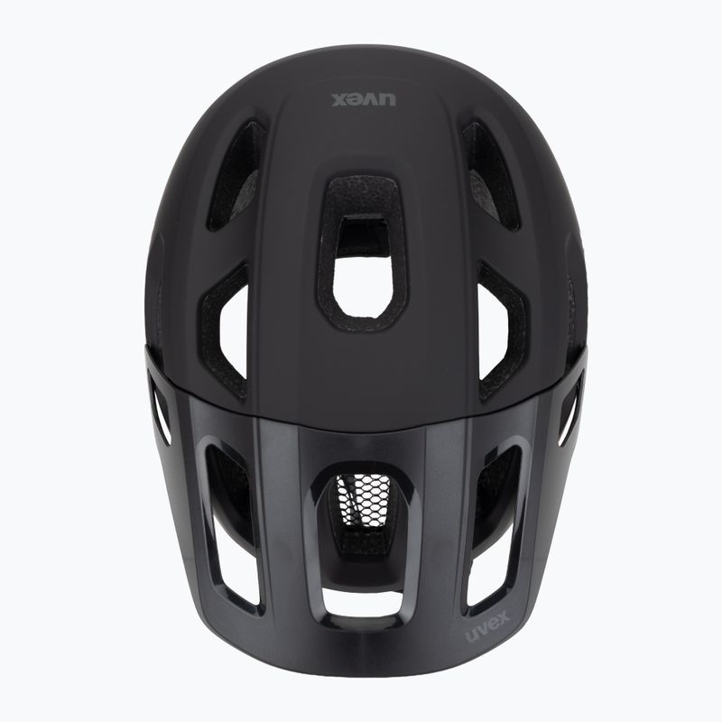 UVEX Fahrradhelm React schwarz matt 6