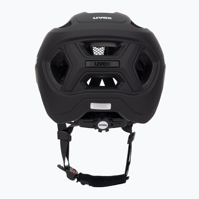 Kinder-Fahrradhelm UVEX React Jr black matte 4