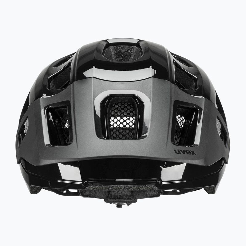Kinder-Fahrradhelm UVEX React Jr black matte 2