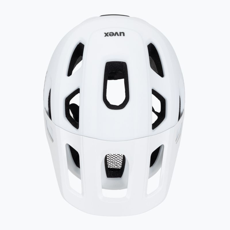 Kinder-Fahrradhelm UVEX React Jr white matt 6