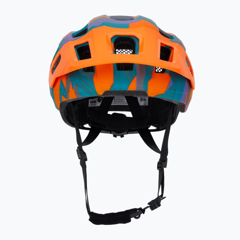 Kinder-Fahrradhelm UVEX React Jr papaya camo matt 2