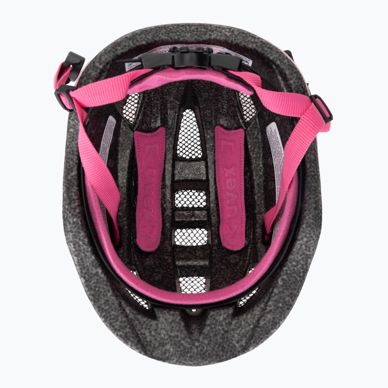 Kinderfahrradhelm UVEX Kid 2 CC rosa Einhorn matt 5