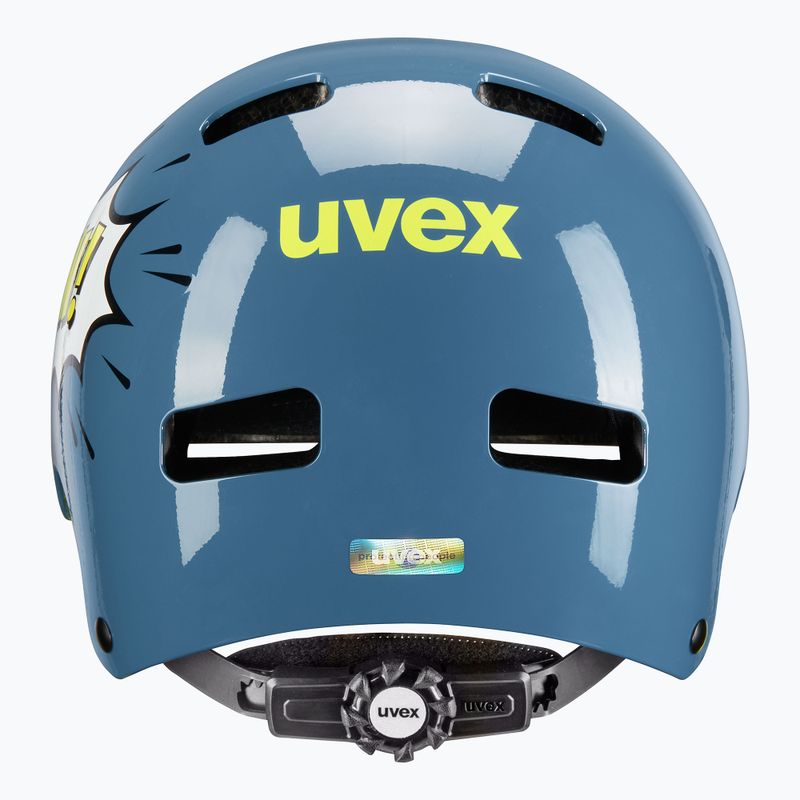 Kinderhelm UVEX Kid 3 Stein blau pow 3