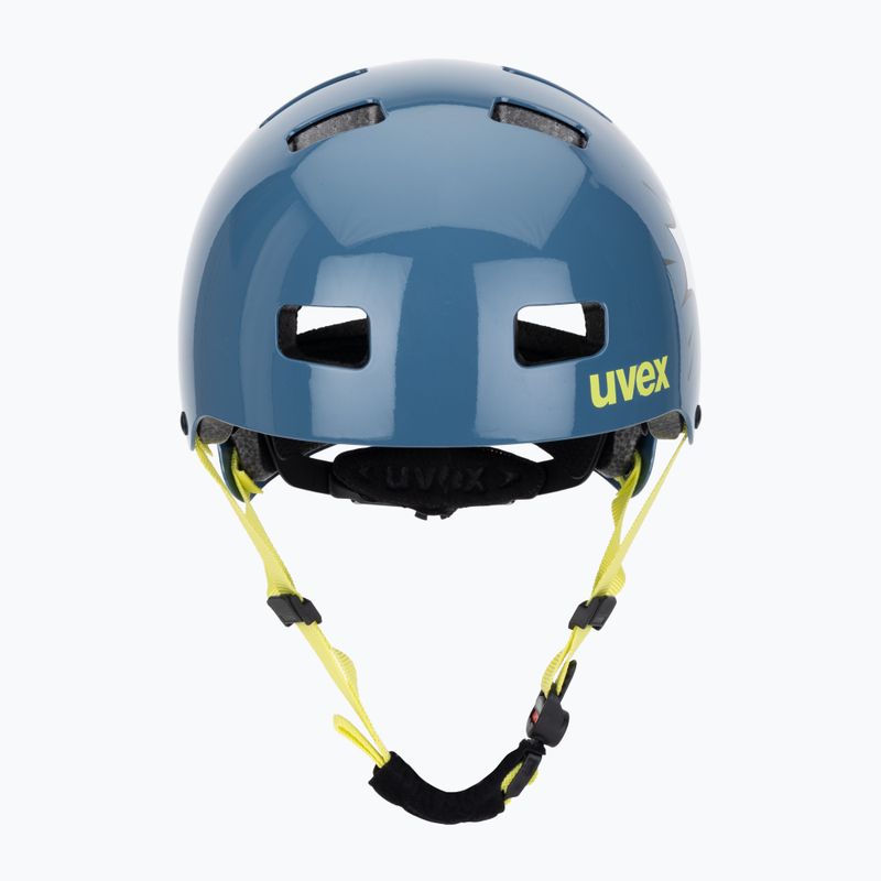Kinderhelm UVEX Kid 3 Stein blau pow 2