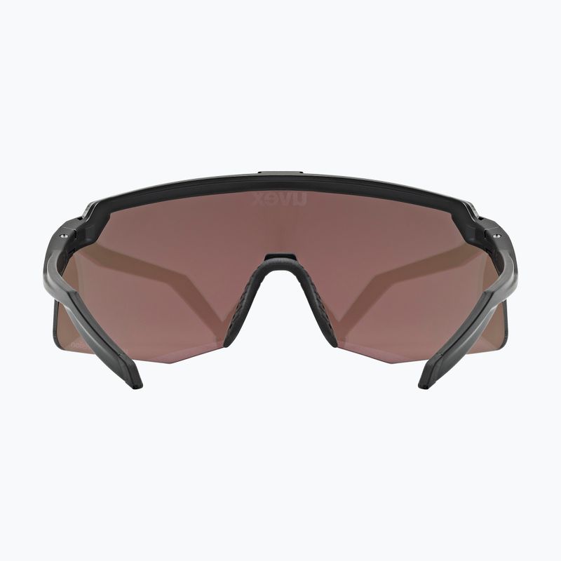 UVEX Pace Stage Small CV Sonnenbrille schwarz matt/rosa versilbert 3